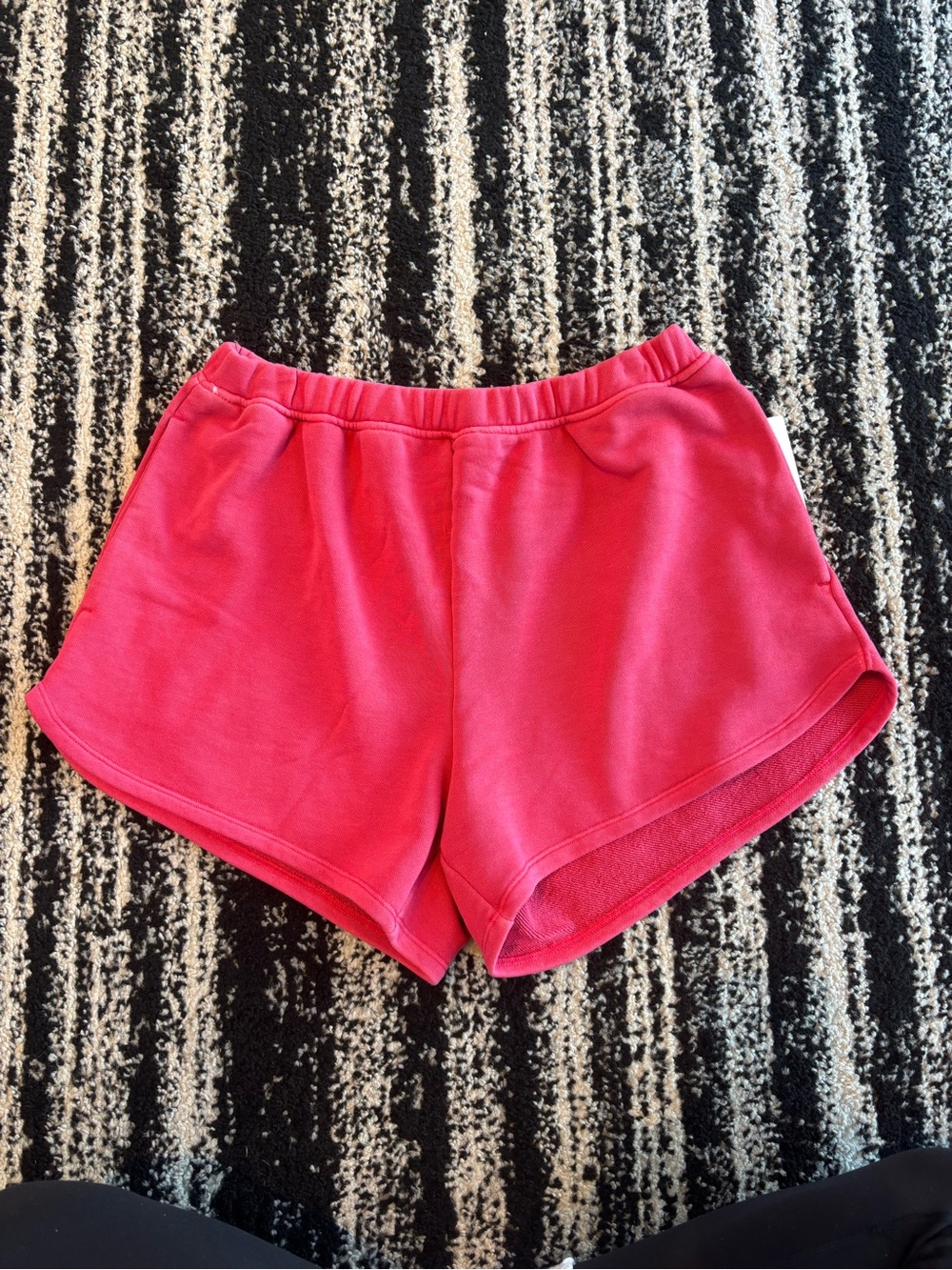 Beyond Yoga Red Athletic Shorts